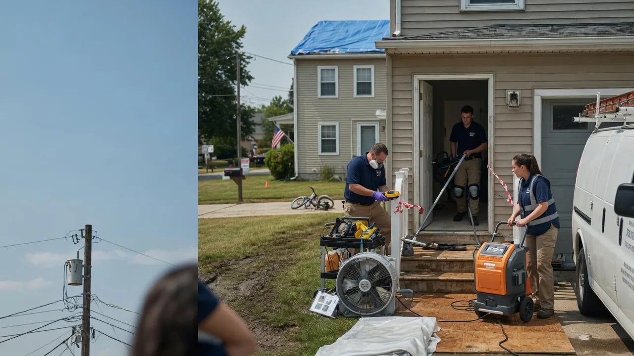 Water Damage Repair in East Waterford, PA near me